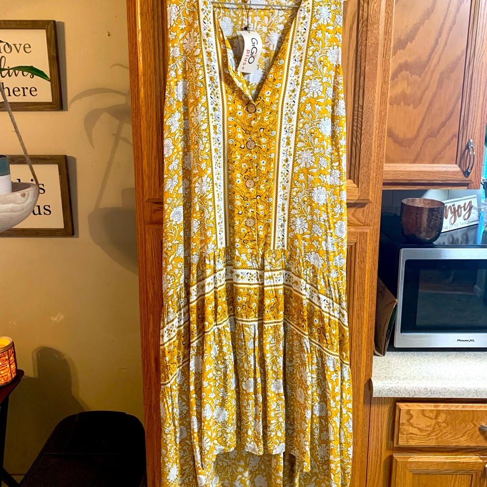 Gigio drop waist dress .